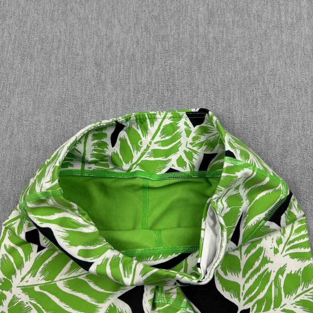 Alo Yoga Leggings Women Small Green Airbrush 29"‎ Tropical Palm Spring Training - Picture 4 of 14
